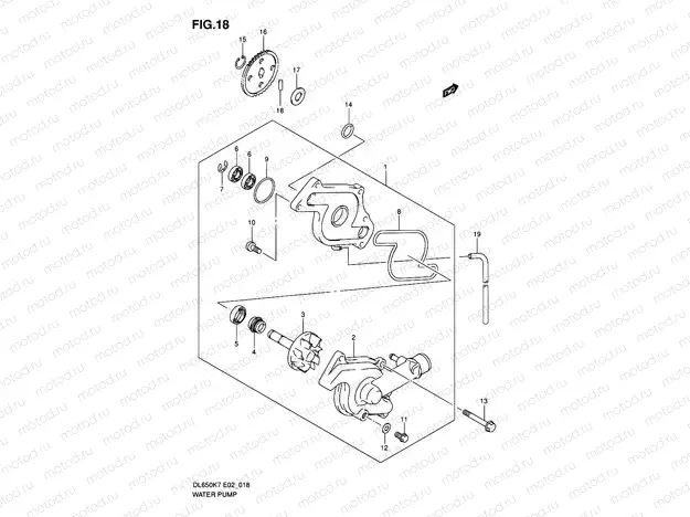 18 - WATER PUMP