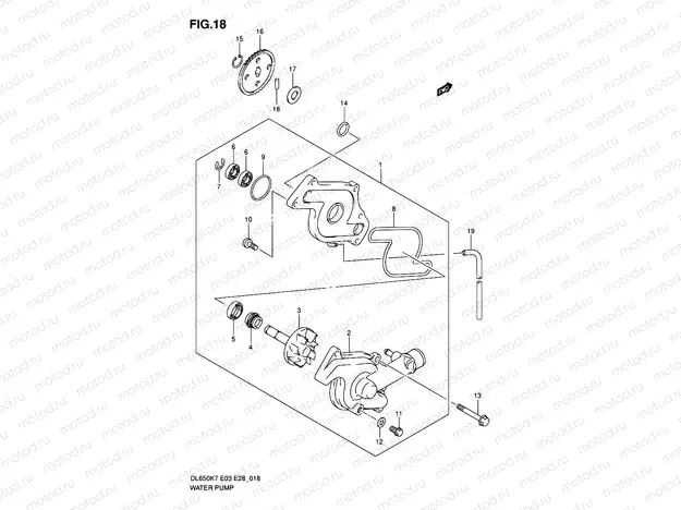 18 - WATER PUMP