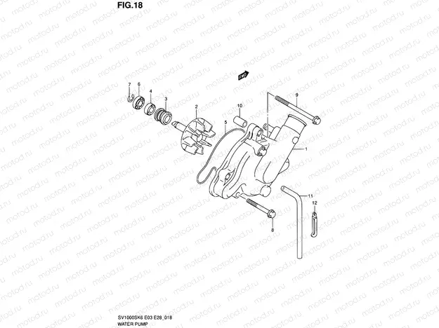 18 - WATER PUMP