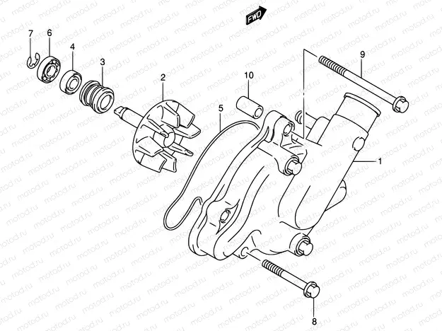 18 - WATER PUMP