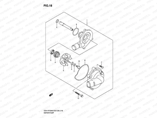 18 - WATER PUMP