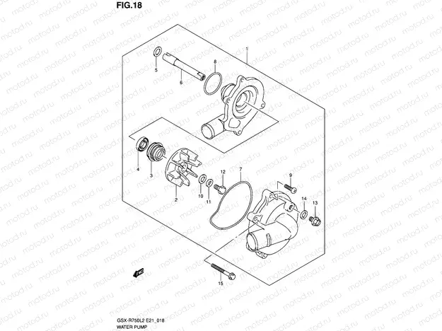 18 - WATER PUMP