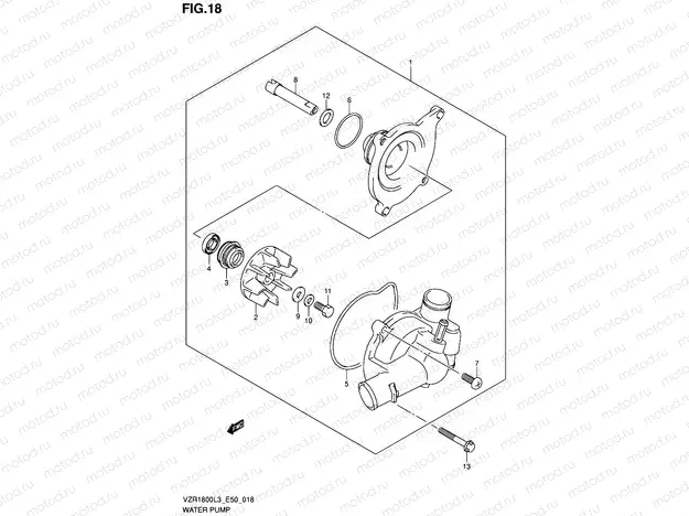 18 - WATER PUMP