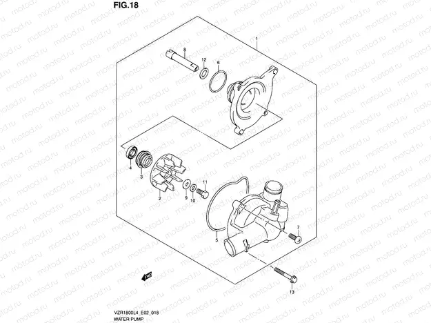 18 - WATER PUMP