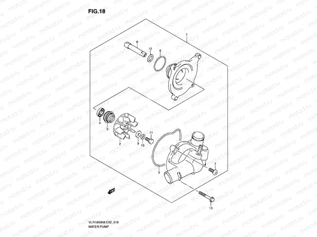 18 - WATER PUMP
