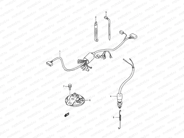 18 - WIRING HARNESS (MODEL W)