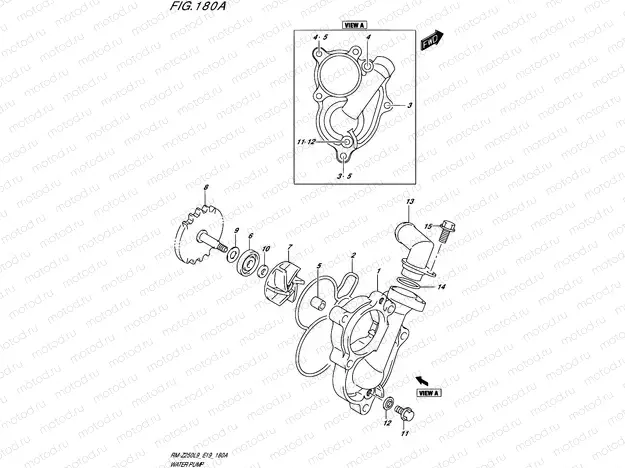 180A - WATER PUMP