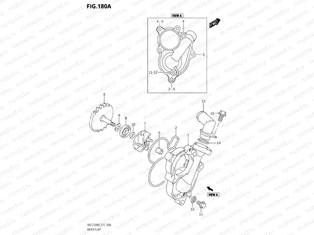 180A - WATER PUMP