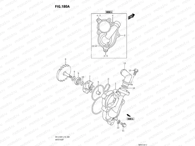 180A - WATER PUMP