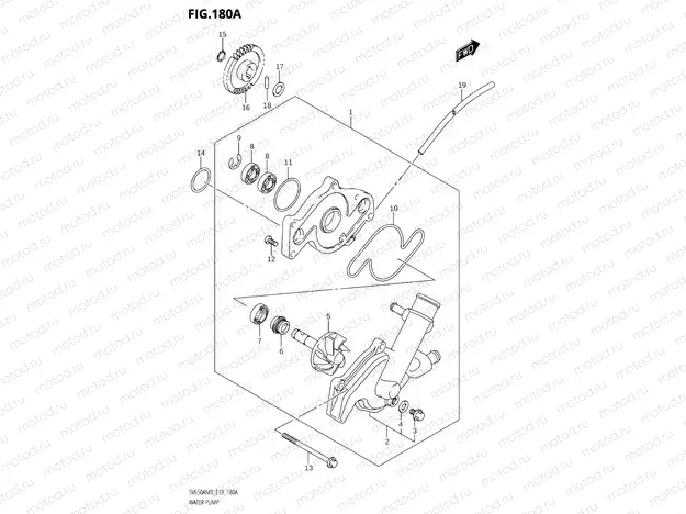 180A - WATER PUMP