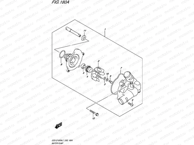 180A - WATER PUMP