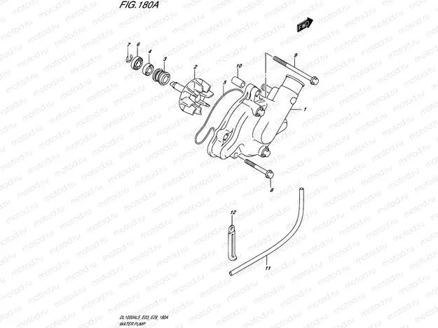 180A - WATER PUMP