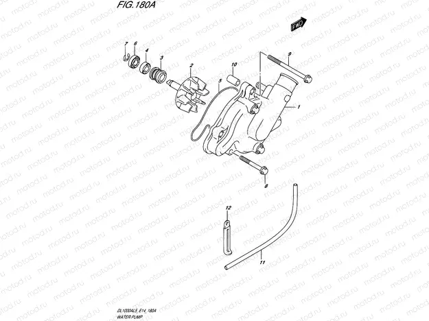 180A - WATER PUMP