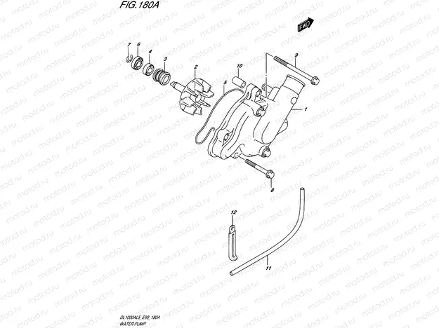 180A - WATER PUMP