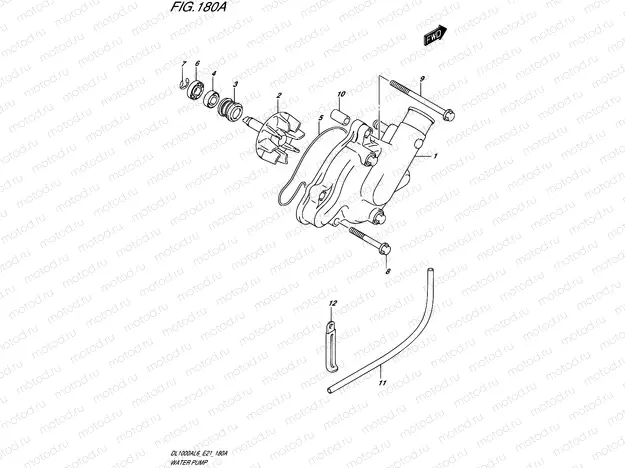180A - WATER PUMP