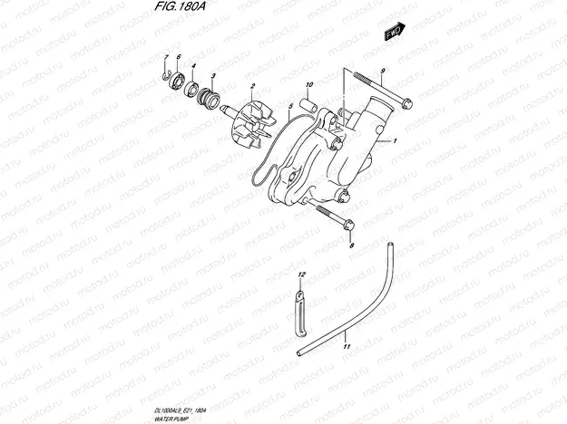 180A - WATER PUMP