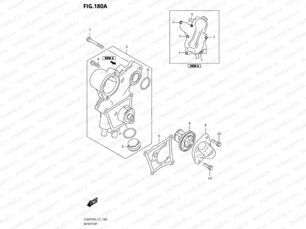 180A - WATER PUMP