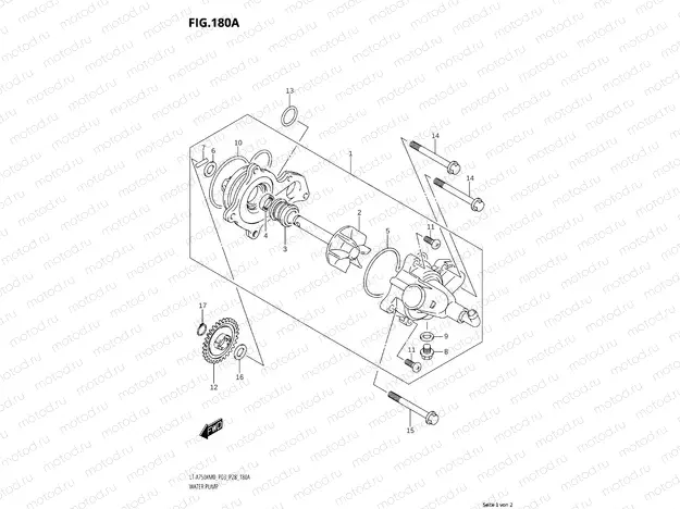 180A - WATER PUMP