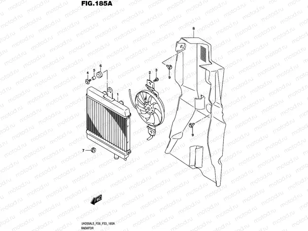 185A - RADIATOR