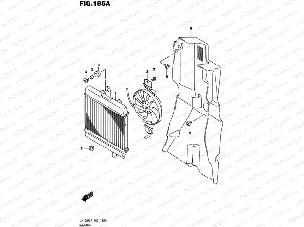 185A - RADIATOR