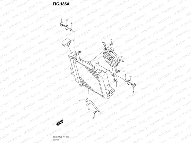 185A - RADIATOR