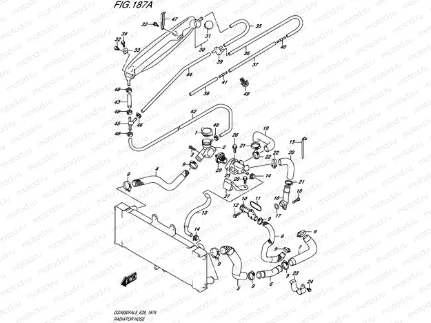187A - RADIATOR HOSE