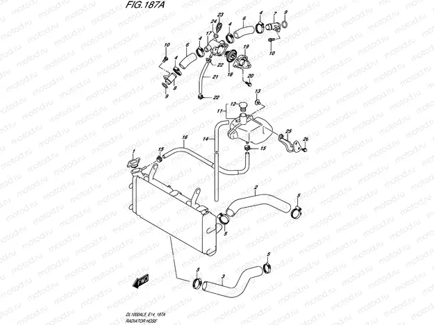187A - RADIATOR HOSE