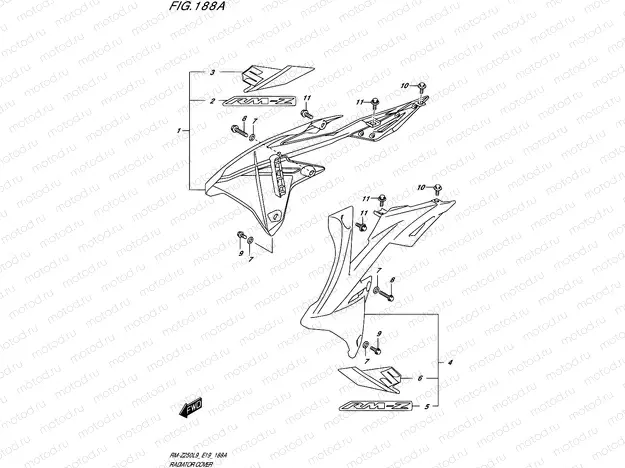 188A - RADIATOR COVER