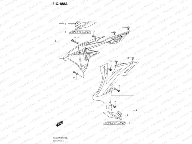 188A - RADIATOR COVER