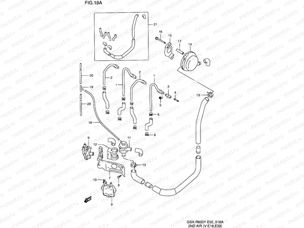 18A - 2ND AIR (MODEL V E18,E39)