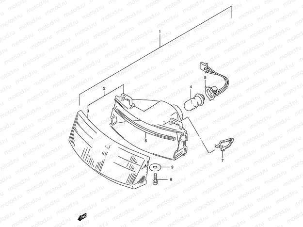 18A - HEAD LAMP (F.NO.219351%)