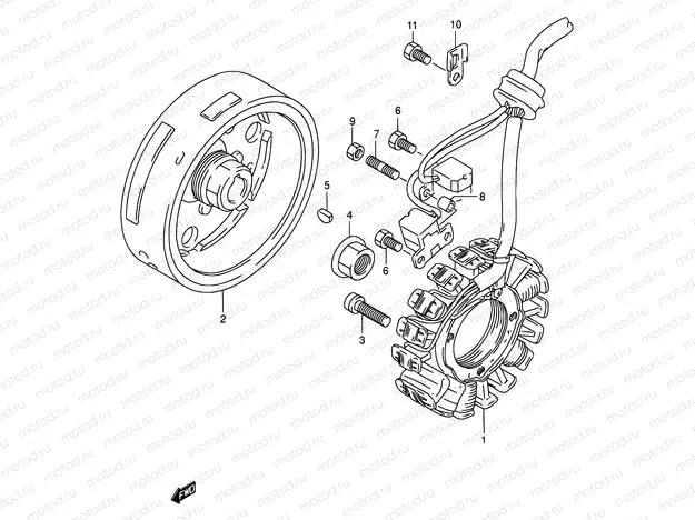 18A - MAGNETO (MODEL P/R/S/T)