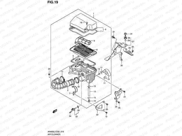 19 - AIR CLEANER