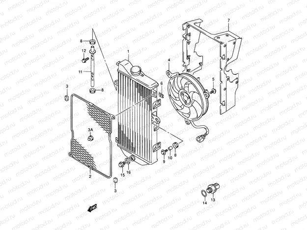 19 - RADIATOR