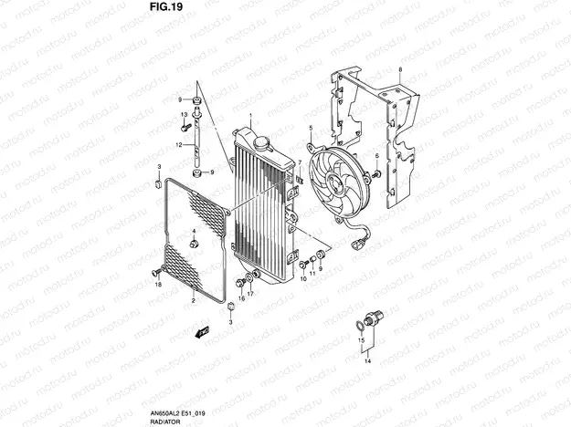 19 - RADIATOR