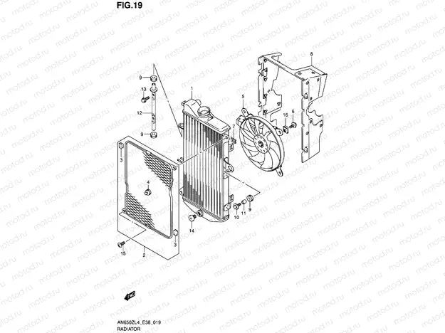 19 - RADIATOR