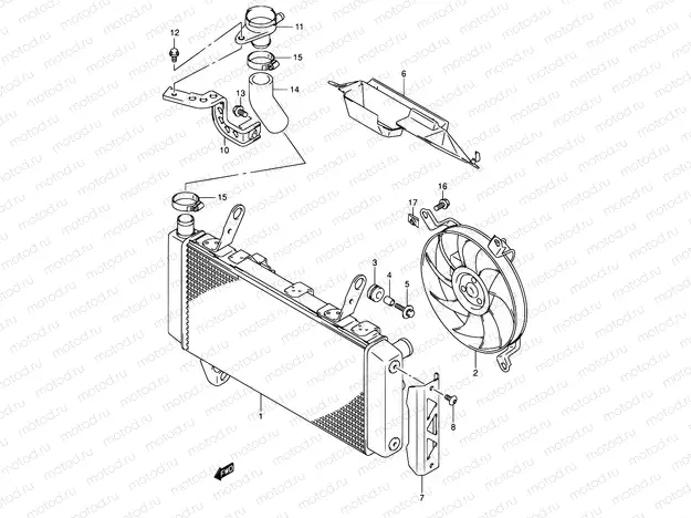 19 - RADIATOR