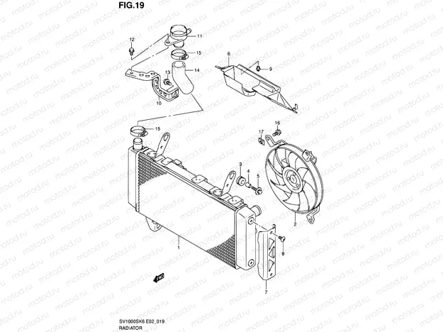 19 - RADIATOR