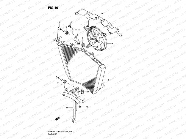 19 - RADIATOR