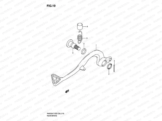 19 - REAR BRAKE