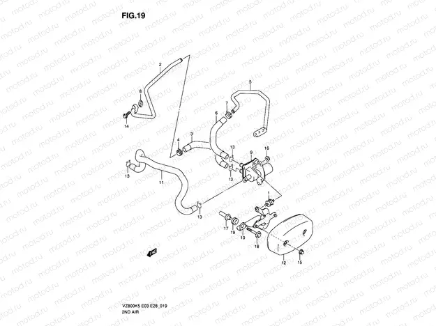 19 - SECOND AIR (MODEL K5/K6/K7/K8)