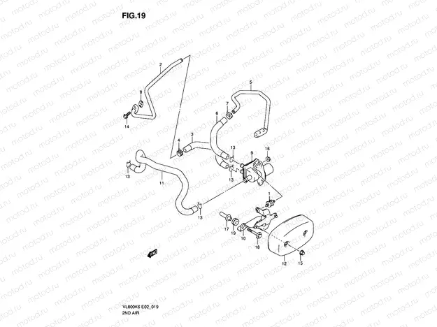 19 - SECOND AIR (MODEL K6/K7/K8)