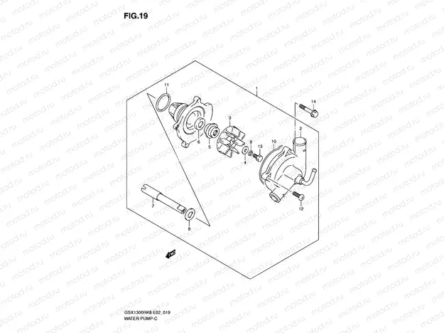 19 - WATER PUMP