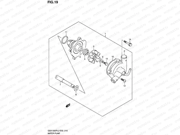 19 - WATER PUMP