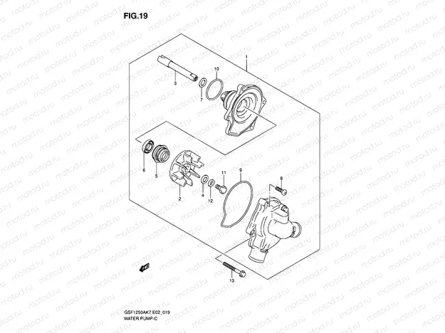 19 - WATER PUMP