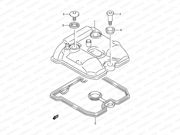 1A - CYLINDER HEAD COVER