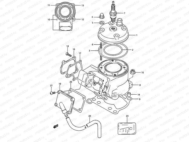 1C - CYLINDER (MODEL M/N/P/R/S)