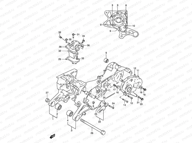 2 - CRANKCASE