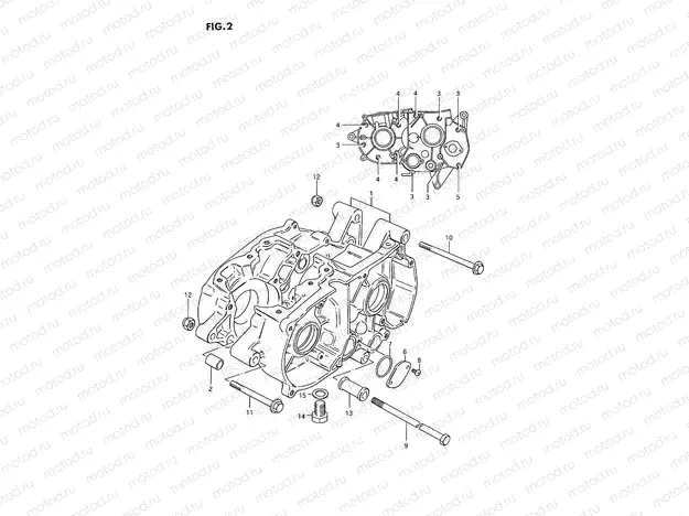 2 - CRANKCASE