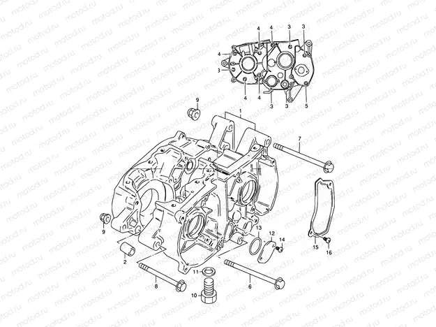 2 - CRANKCASE